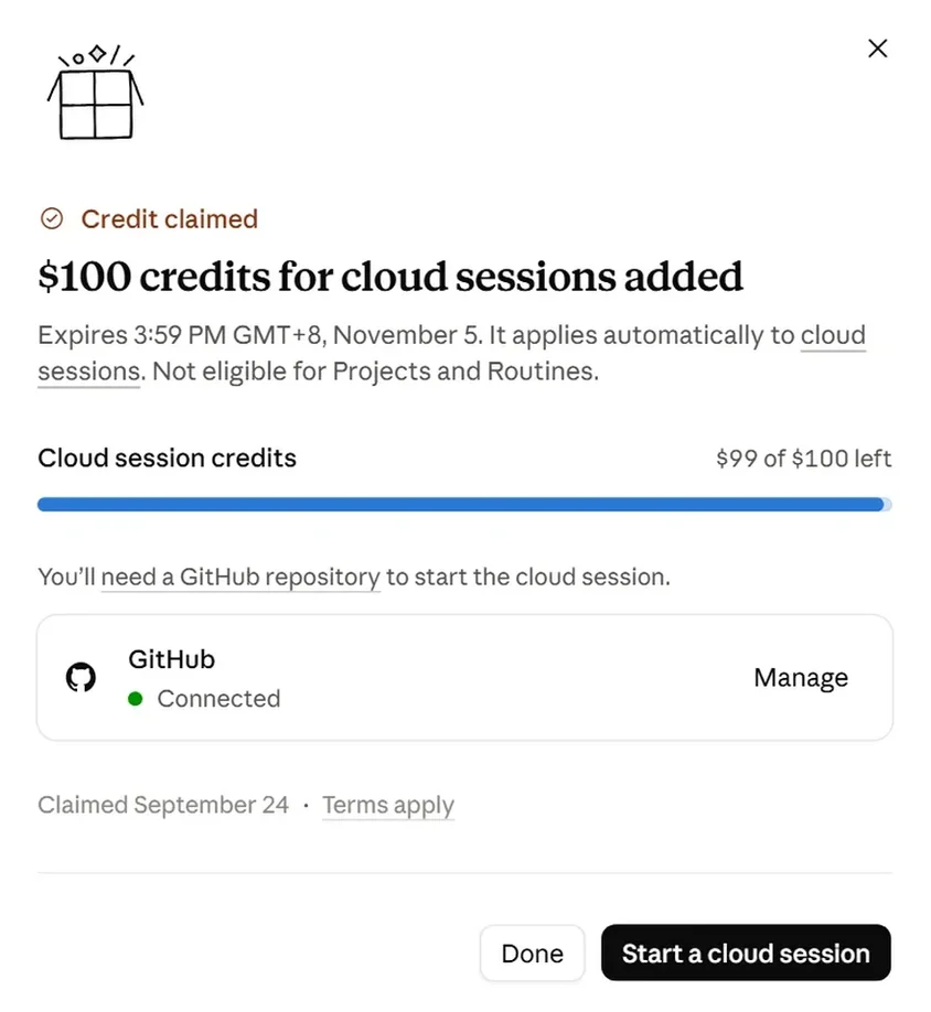 free Claude credits